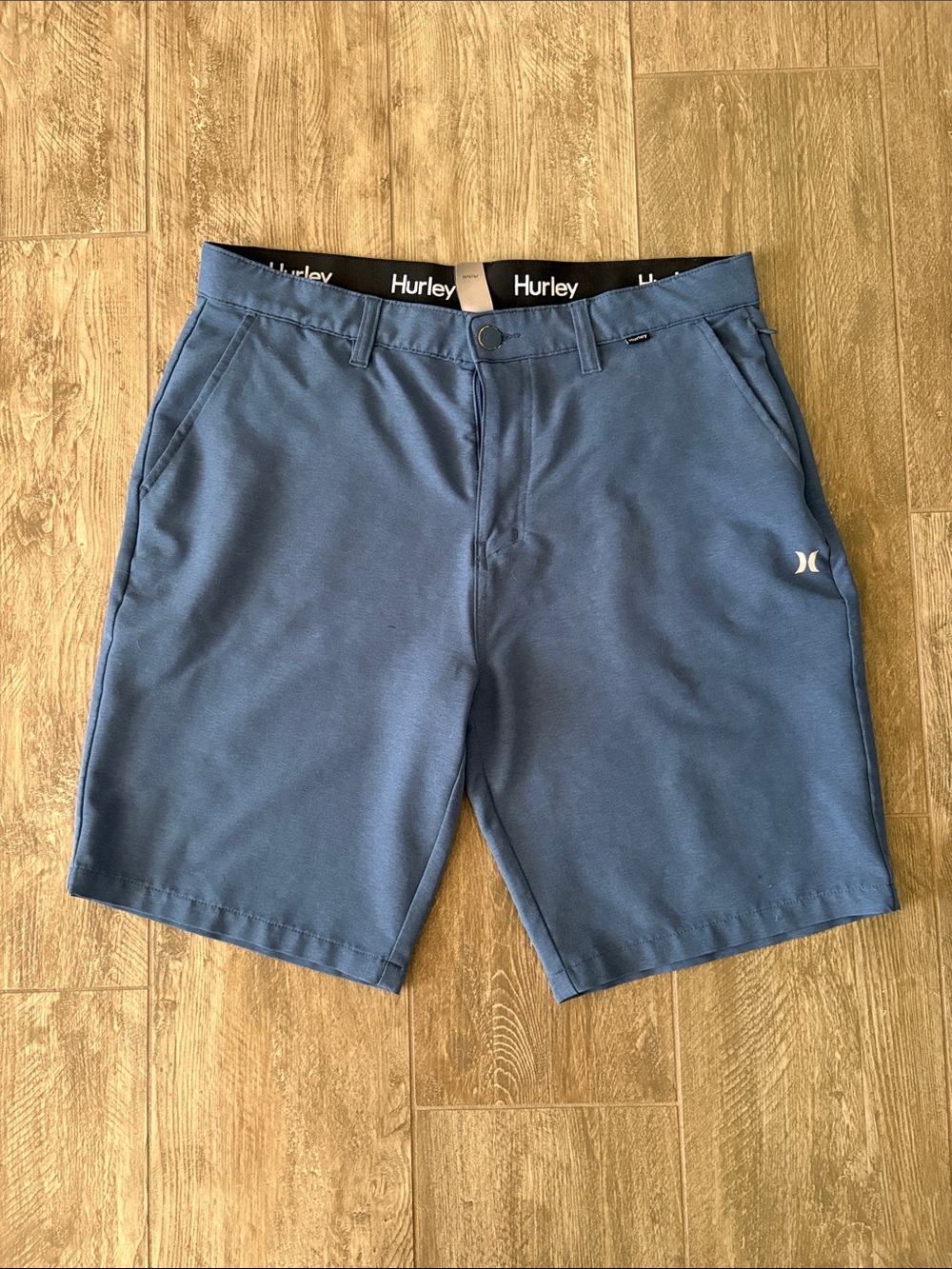 Hurley Men's Slate Blue Athletic Shorts
